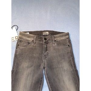 MOTHER Jeans Looker Ankle Fray In Deep Voodoo 27